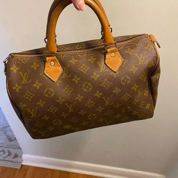 Rare Louis Vuitton Vintage (70s) Speedy Satchel By The French Company - Picture 4 of 17